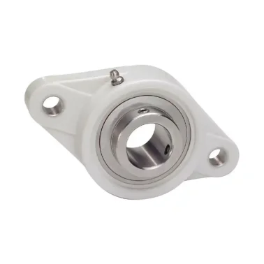 IPTCI SUCTFL206-18 2-Bolt Flange Ball Bearing Mounted Unit, 1.125" Bore Diameter, Standard Duty