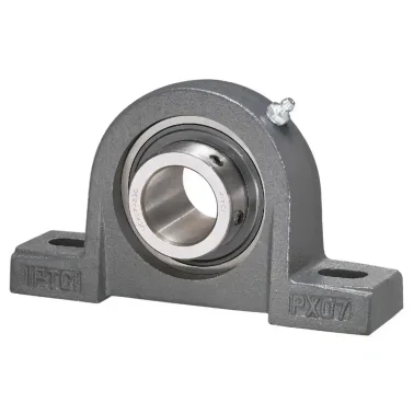 IPTCI UCPX17-55 Pillow Block Ball Bearing Mounted Unit, 3.4375" Bore Diameter, Medium Duty