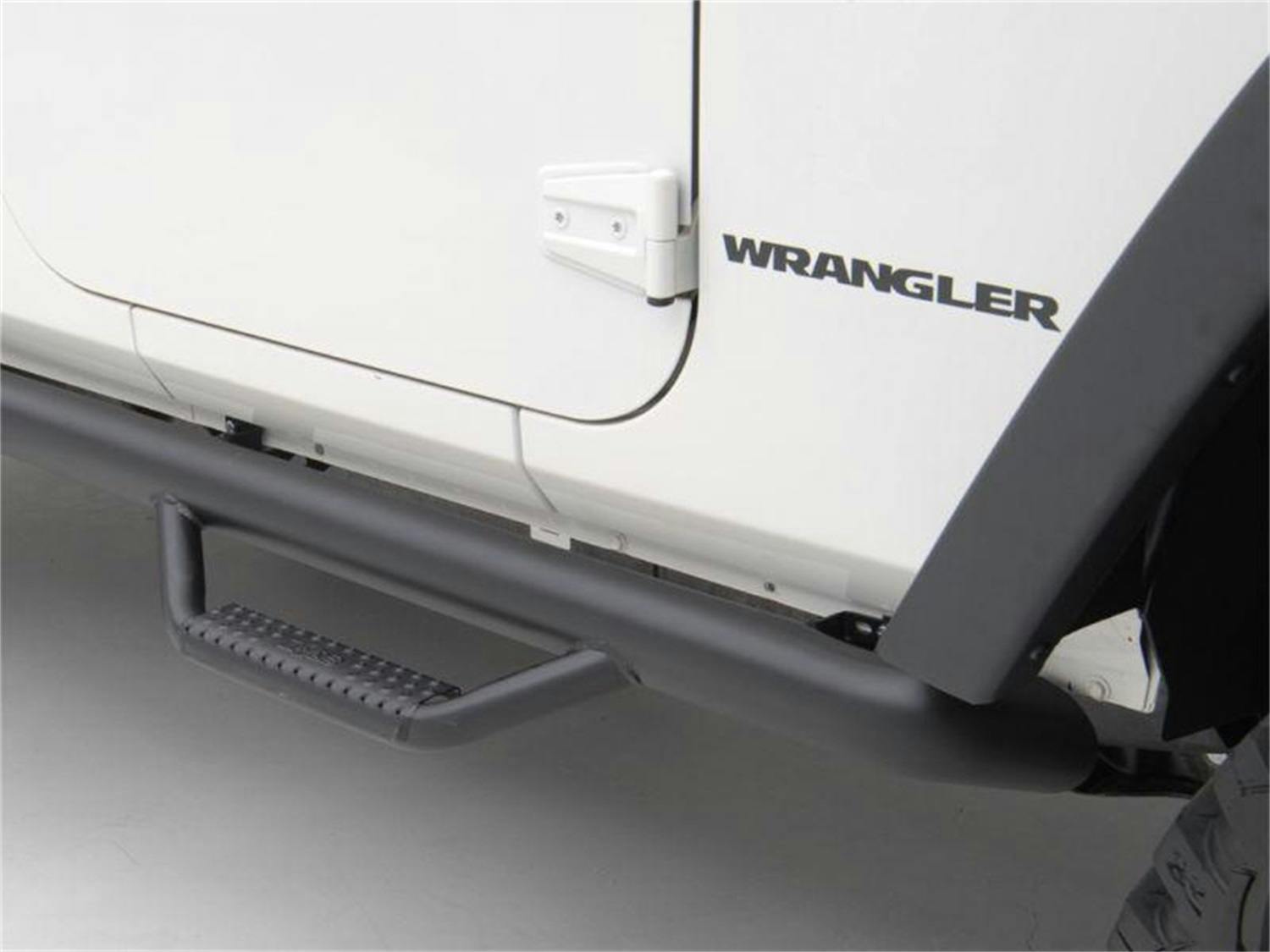 N-FAB J0746 Nerf Step - W2W (1 Stp) - 07-18 Wrangler JK 2Dr - TX Blk