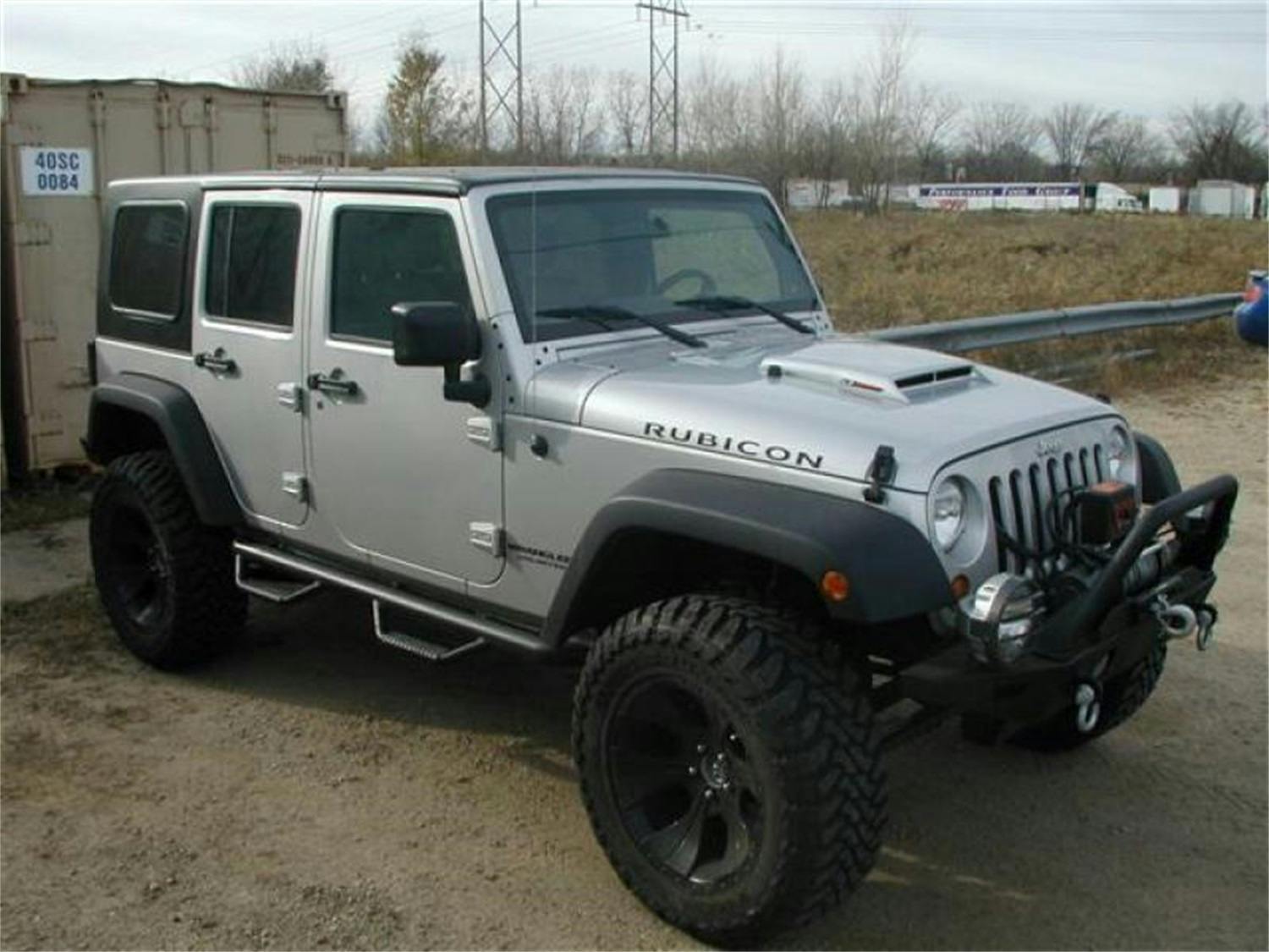 N-FAB J0764 Nerf Step - W2W (2 Stps) - 07-18 Wrangler JK 4Dr - TX Blk