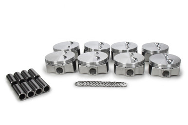SBC Flat Top Piston Set 4.045 Bore -5cc 258027