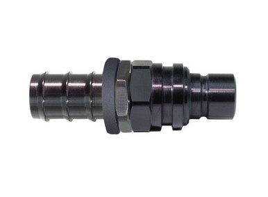 Q/R Plug #8 Push Lock Hose End- Valved 32508P