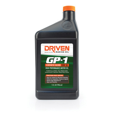Driven Racing Oil GP-1 Semi-Synthetic 20w50 1 Quart 19506