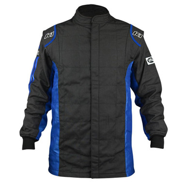K1 Racegear Jacket Sportsman Black / Blue Large 21-SPT-NB-L