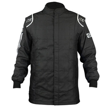 K1 Racegear Jacket Sportsman Black / White Medium 21-SPT-NW-M