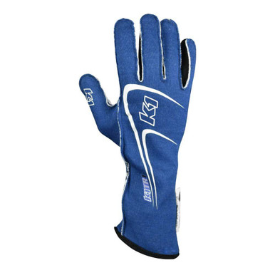 K1 Racegear Glove Track 1 Blue XX- Small Youth 23-TR1-B-2XS