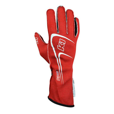 K1 Racegear Glove Track 1 Red XX- Small Youth 23-TR1-R-2XS