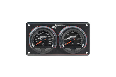 Longacre Waterproof SMI 2 Gauge Panel OP/WT 52-44560