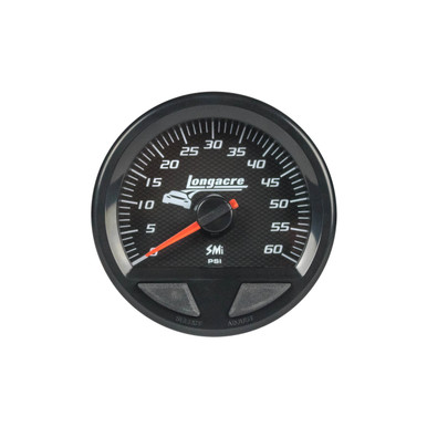 Longacre Waterproof SMI Water Pressure Gauge 0-60psi 52-46748