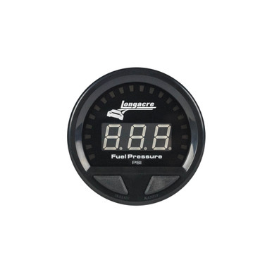 Longacre Waterproof LED Fuel Pressure Gauge 0-15psi 52-46858