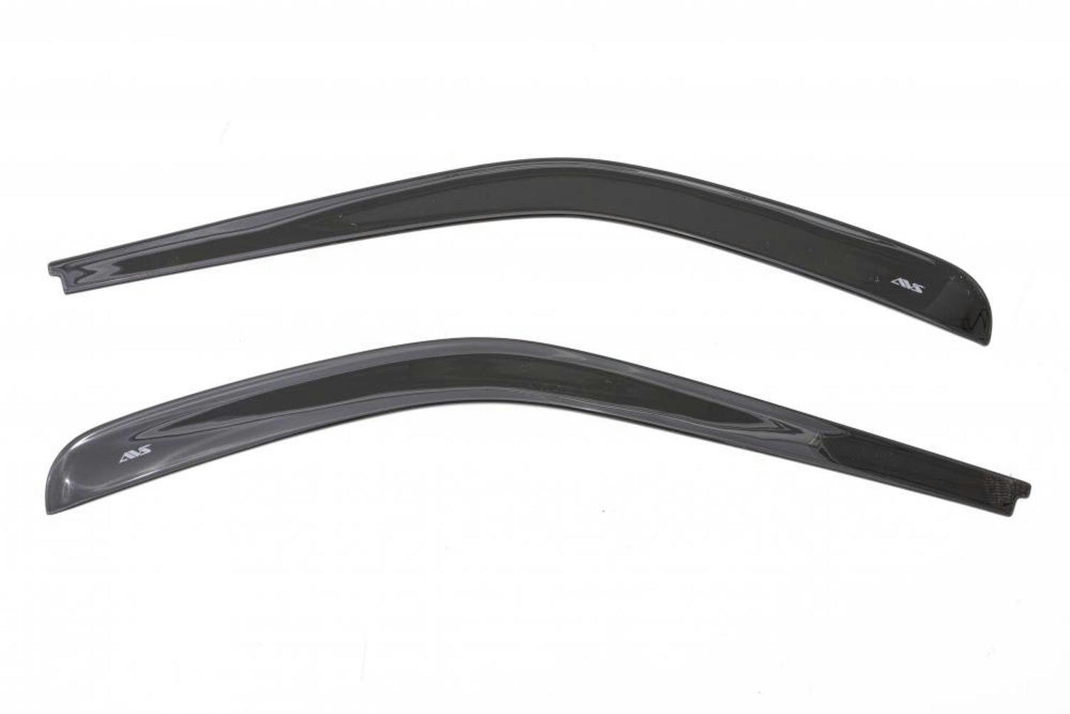 AVS 772020 Ventvisor Deflector; Matte Black; Low Profile; Outside Mount 2 pc.