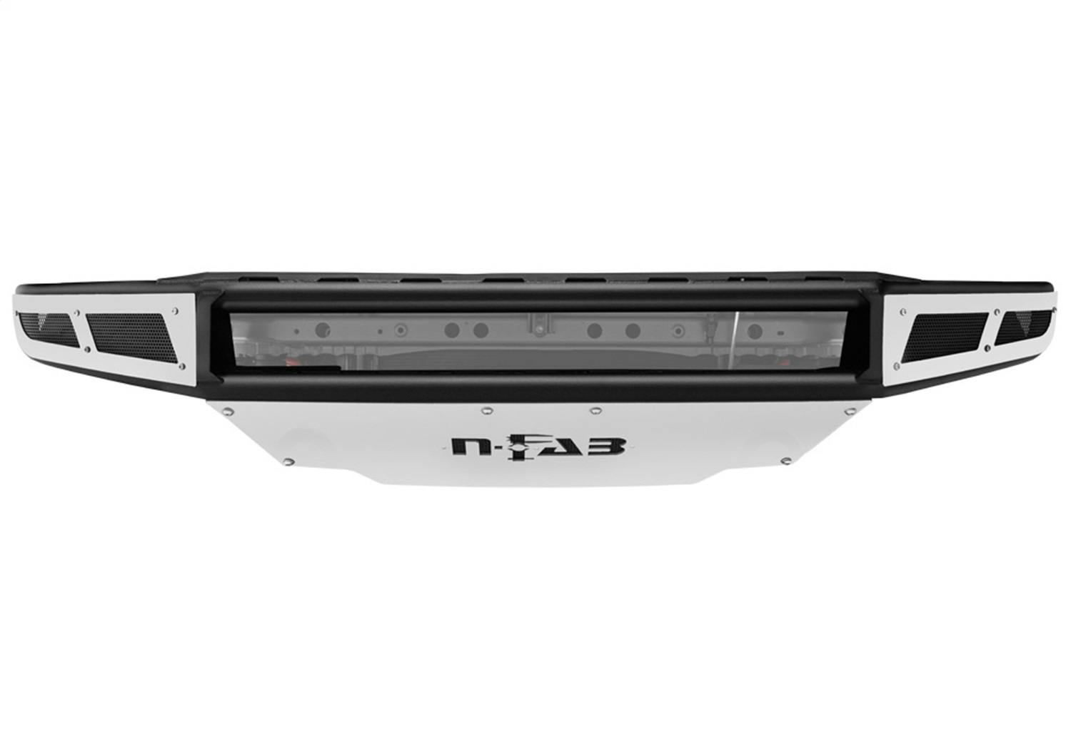 N-FAB T061MRDS M-RDS PreRunner Front Bumper (1 Pc) w/ Skid Plate - 06-18 FJ Cruiser - TX Blk