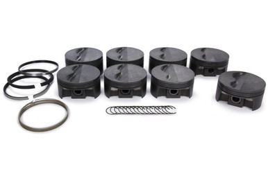 SBC FT Piston & Ring Set 4.030 Bore -9.0cc 197726830