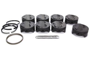 SBC PowerPak Domed Piston Set 4.165 Bore 197754565
