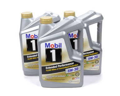 Mobil 1 5w30 EP Oil Case 3x5 Qt Bottles Dexos MOB120766