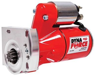 MSD DynaForce Starter 3.4 HP 4.4:1 Gear Reduction Red for GM LS Engines 5096
