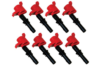 MSD Blaster Coil-On-Plug Set Red 2005-2007 Ford 4.6L SOHC 8-Pack 82438