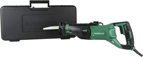 Reciprocating Saw, Corded | 11-Amp, Variable Speed, Orbital Function Switch , Bevel Gear Drive System, Adjustable Pivot Foot |