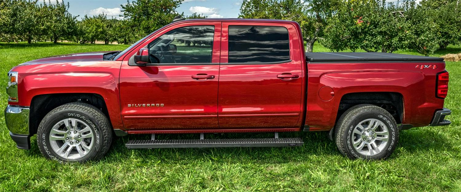 N-FAB GFD20CC-TX Growler - Cab Len - 19-26 Ram 2500/3500/4500/5500 Crew Cab - TX Blk