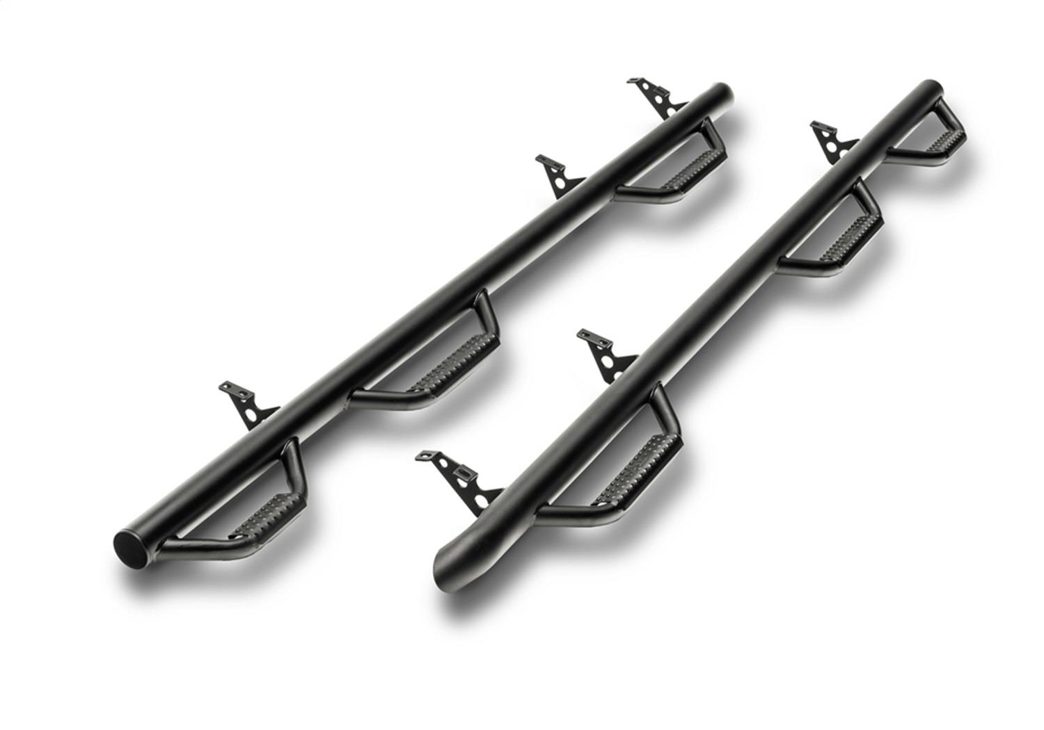 N-FAB C19105CC-6-TX Nerf Step - W2W w/Bed Acs (3 Stps) - Textured Black