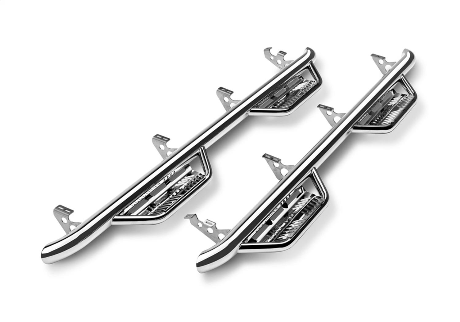 N-FAB HPD15103CC-6-SS Podium SS - W2W w/BedAcs(3Stps)-15.5-18(19-24Cl)Ram1500/19-25 25/3500 6'4"Crw-SS