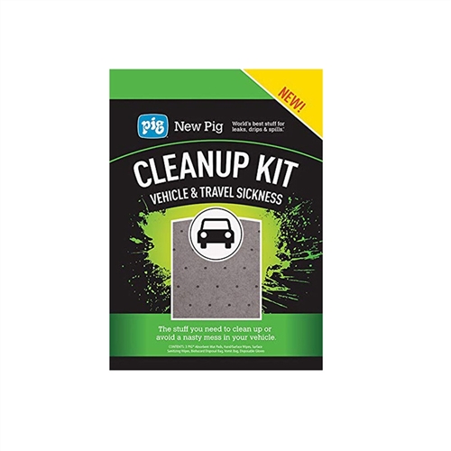PM50009 New Pig Travel Sickness Cleanup Kit - 10/Case