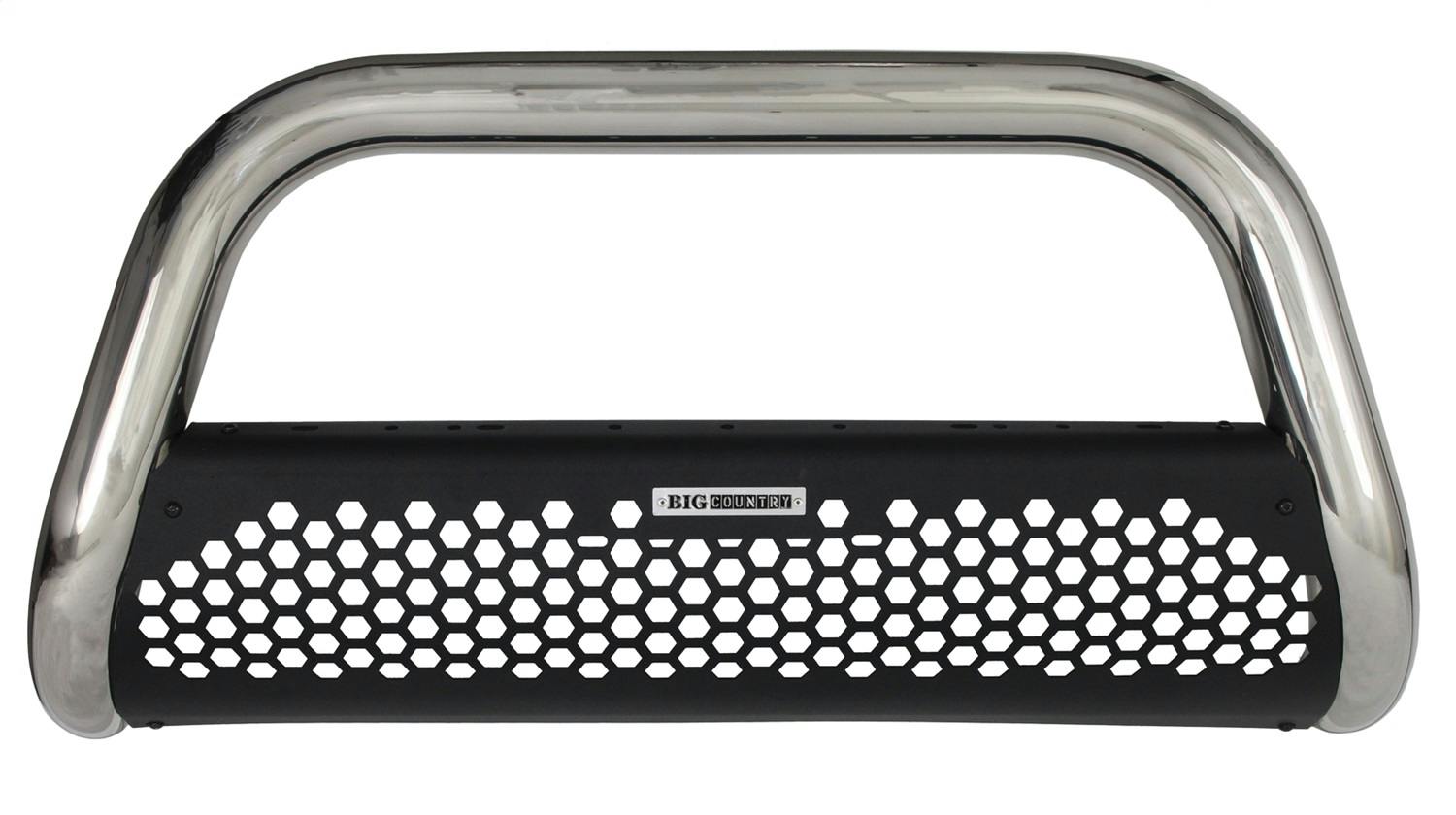 Big Country Truck Accessories 520054 Dakar Pro Bull Bar (Front Guard Only) - Stainless Steel