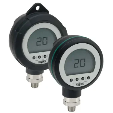 PGE20-2000psig-1-2 NOSHOK, Inc. 0 psig to 2,000 psig Digital Pressure Gauge, PBT Case with 30% glass fiber
