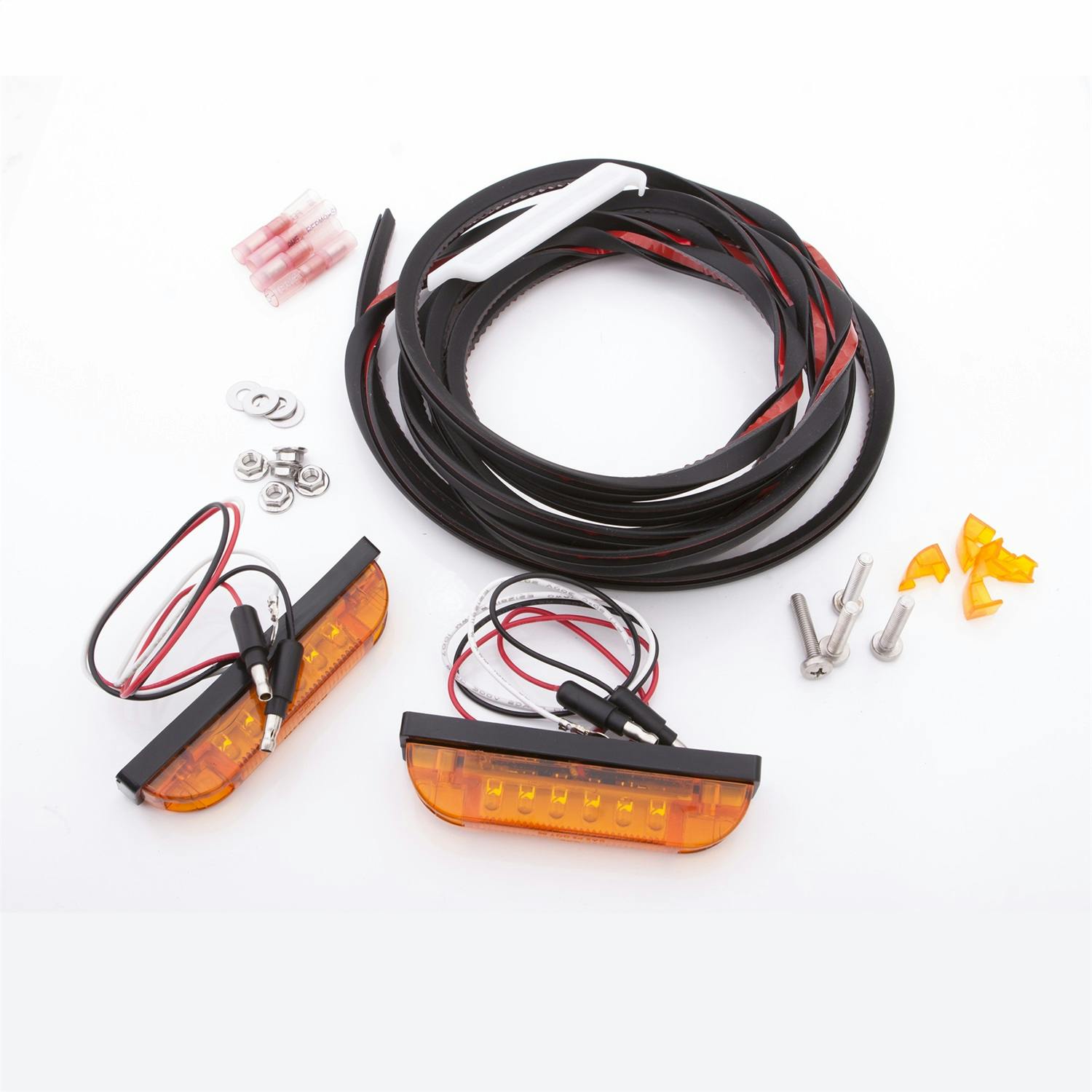 Bushwacker PK1-LT1-0003 LED Marker Light Kit; 3-Wire; For Use w/Flat Style Flares