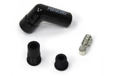 Ceramic Spark Plug Boot Kit 90-Deg 8pk Black 8561HT-8
