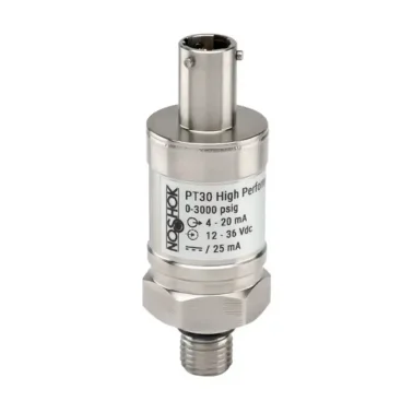 PT30-150psig-1-5-50-2 NOSHOK, Inc. 0 to 150 psi gauge, PT30 Series High Performance Fixed Range Pressure Transmitter