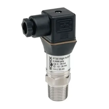 PT30-2000psig-1-13-50-8 NOSHOK, Inc. 0 to 2000 psi gauge, PT30 Series High Performance Fixed Range Pressure Transmitter