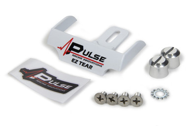EZ Tear White w/ Silver Tear Off Post EZTS102WP