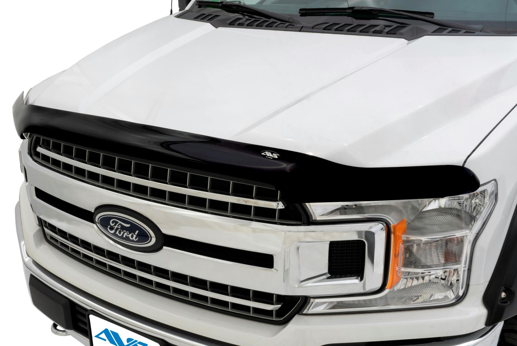 AVS 24432 Bugflector II Hood Shield; Smoke