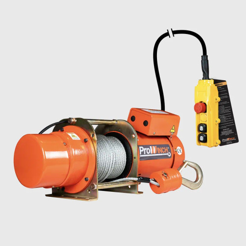 990 lbs. Electric Winch Wire Rope 220/240V PWG450i