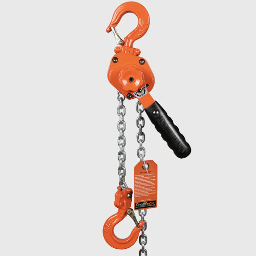 3/4 Ton Mini Lever Chain Hoist 5 ft. G100 Chain PWKX075