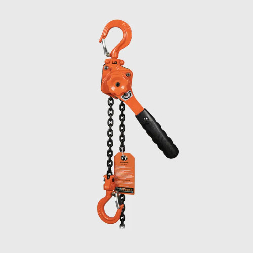 1/2 Ton Mini Lever Block Chain Hoist Ratchet 1000 lbs Load Capacity Chain Puller 5 ft. G80 Chain PWYAL050