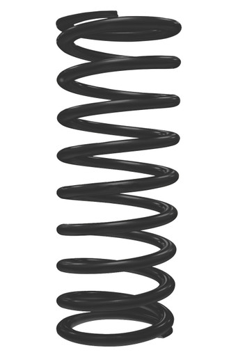 QA1 Coil Spring 2.5in ID x 12in Black 12HT500B