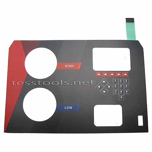 Ra20110 Robinair Keypad And Overlay.