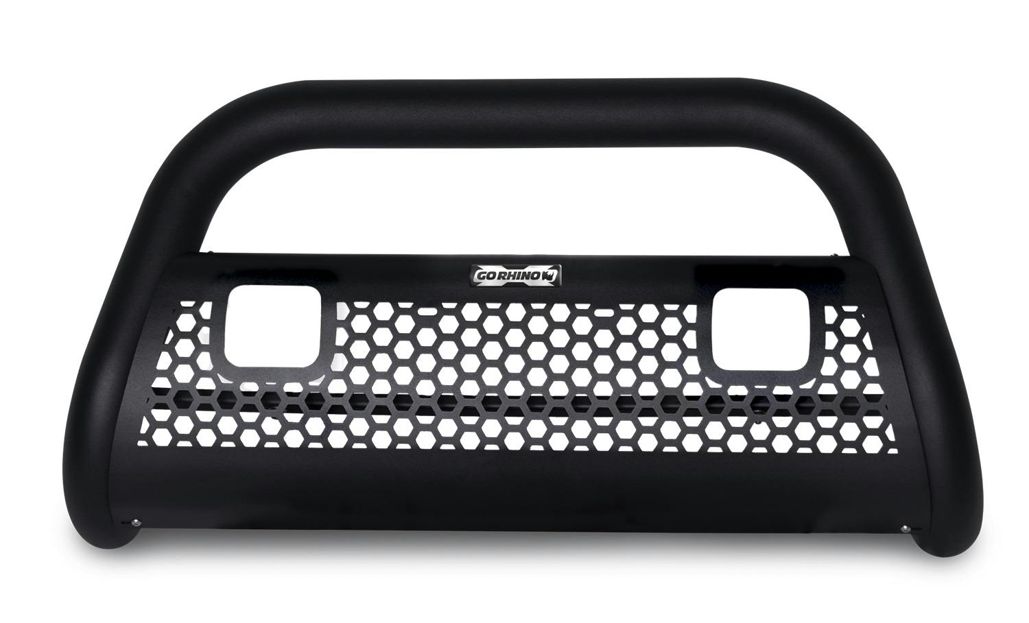 Go Rhino 55042T RC2 LR Bull Bar with Mounting Brackets and Two 3" Light Holes Kit