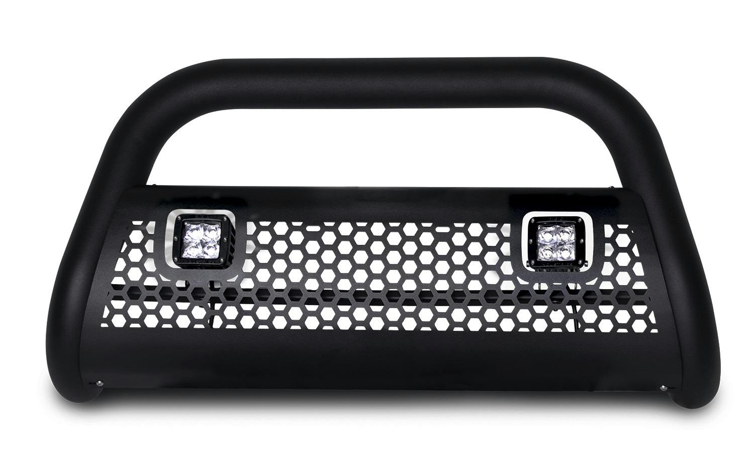 Go Rhino 55522T RC2 LR Bull Bar with Mounting Brackets and Two 3" Light Holes Kit