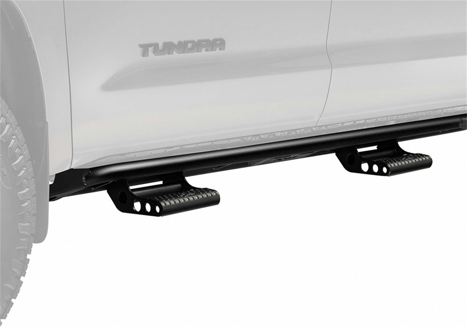 N-FAB G154RKRCCS4 RKR Step Sys - Cab Len (2 Stp Mnts/2 Stps) - 15-26 Colorado/Canyon Crew - TX Blk