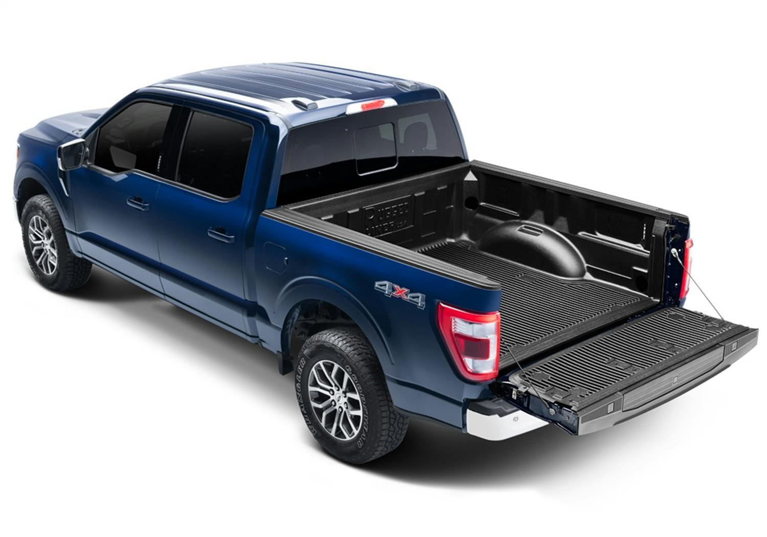 Rugged Liner F55U21 Under Rail Bedliner 21-25 F-150 5'7 (Includes Lightning) w/ Pro Power Onboard