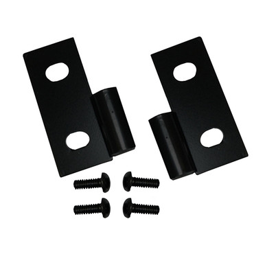 Lower Door Hinge Bracket sBlack 76-06 Jeep CJ RUG11202.03