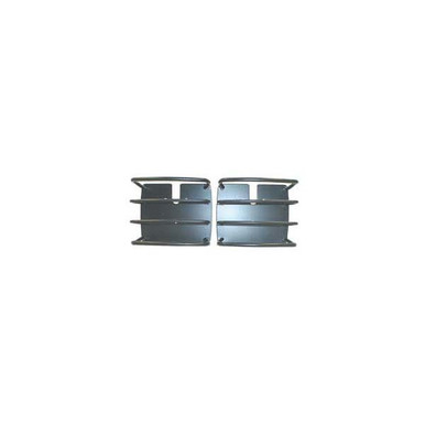 Euro Tail Light Guards Black 76-06 Jeep CJ/Wrag RUG11226.01