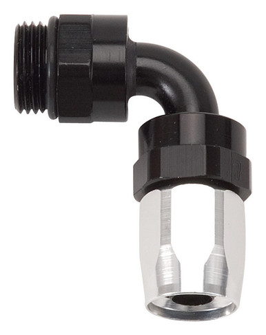 #6 90 Deg Swivel Hose End to #6 Port Black 612463