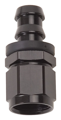 Twist-Lok Hose End #4 Str Black 624003