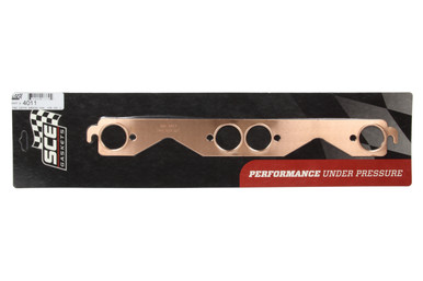 SCE Gaskets 1.500 Dia. SBC Copper Embossed Exhaust Gasket 4011