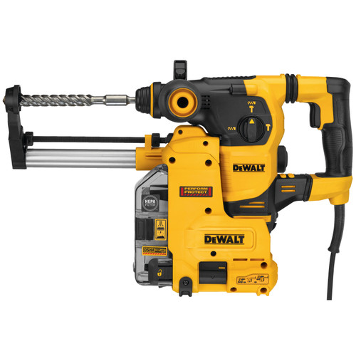 Dewalt D25333KDH 1-1/8" SDS+ Rotary Hammer Kit with Onboard Dust Extractor