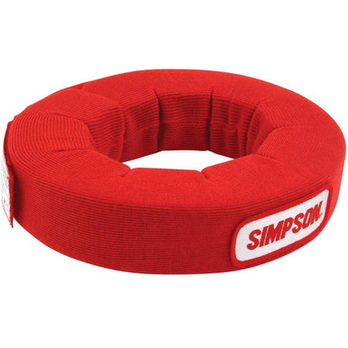 Simpson Neck Collar SFI Red 23022R